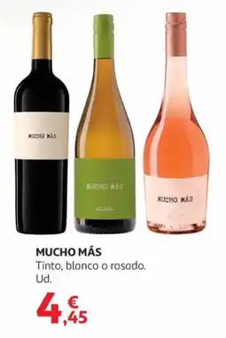 Alcampo MUCHO MÁS Tinto, blanco o rosado. oferta