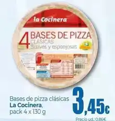 Unide Market La cocinera - bases de pizza clasicas oferta