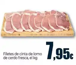 Unide Market Filetes de cinta de lomo de cerdo fresca oferta