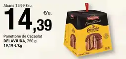BonpreuEsclat Delaviuda - panettone de cacaolat oferta