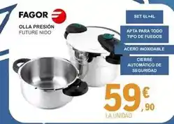 Fagor - olla presión future nido