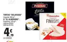 E.Leclerc Delaviuda/el almendro - tortas oferta