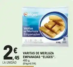 E.Leclerc Ifa eliges - varitas de merluza empanadas oferta