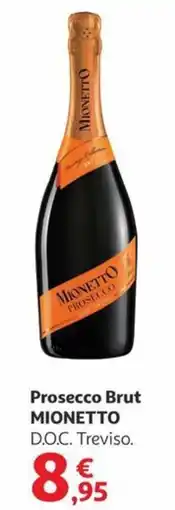 Alcampo MIONETTO Prosecco Brut D.O.C. Treviso. oferta