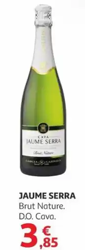 Alcampo JAUME SERRA Brut Nature. D.O. Cava. oferta