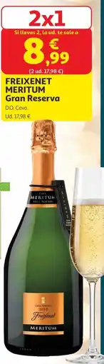 Alcampo FREIXENET Meritum gran reserva oferta