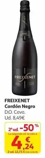 Alcampo FREIXENET Cordón Negro D.O. Cava. oferta