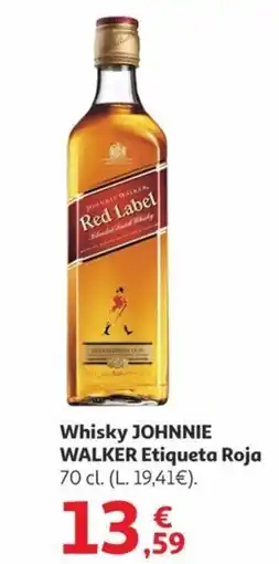 Alcampo JOHNNIE WALKER Whisky Etiqueta Roja oferta