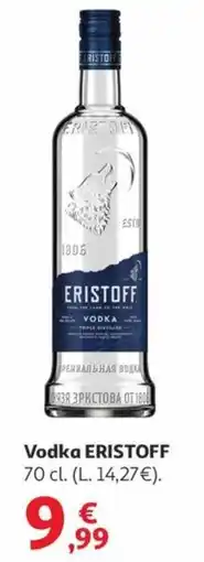 Alcampo ERISTOFF Vodka oferta