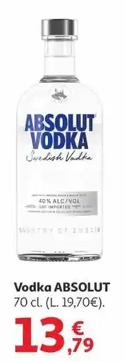 Alcampo ABSOLUT Vodka oferta