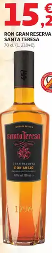 Alcampo SANTA TERESA Ron gran reserva oferta