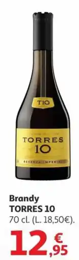 Alcampo TORRES 10 Brandy oferta