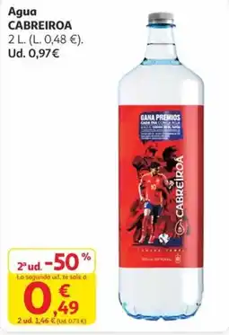 Alcampo CABREIROA Agua oferta