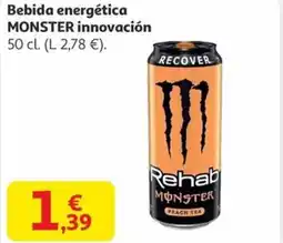 Alcampo MONSTER Bebida energética innovación oferta