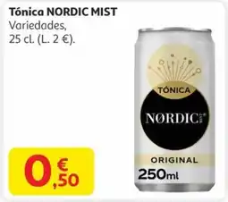 Alcampo NORDIC MIST Tónica oferta