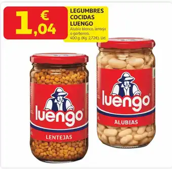 Alcampo LUENGO Legumbres cocidas oferta