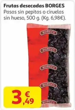 Alcampo BORGES Frutas desecadas oferta