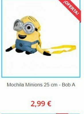 Josber Toys Mochila minions oferta