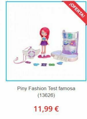 Josber Toys ¡oferta! piny fashion test famosa (13626) 11,99 € oferta