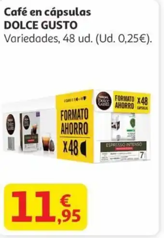 Alcampo DOLCE GUSTO Café en cápsulas oferta