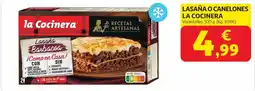 Alcampo LA COCINERA Lasaña o canelones oferta