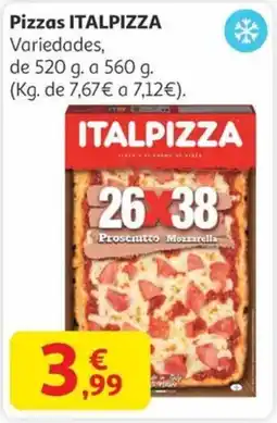 Alcampo ITALPIZZA Pizzas oferta