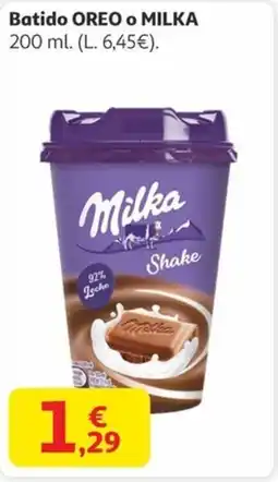 Alcampo OREO o MILKA Batido oferta