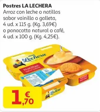 Alcampo LA LECHERA Postres oferta