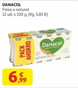 Alcampo DANACOL Fresa o natural oferta