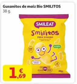 Alcampo SMILITOS Gusanitos de maíz Bio oferta
