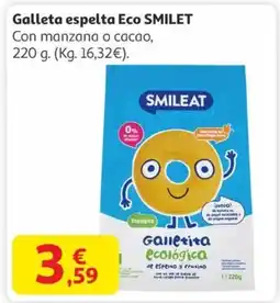 Alcampo SMILET Galleta espelta Eco oferta