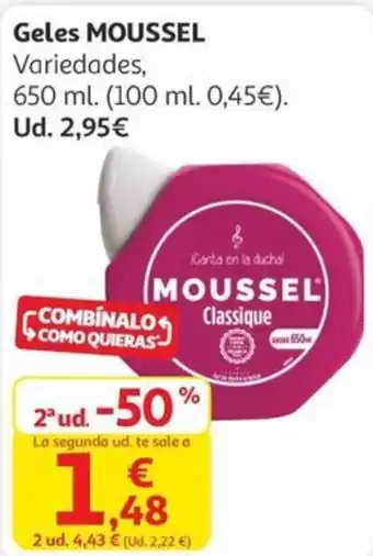 Alcampo MOUSSEL Geles oferta