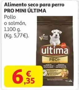 Alcampo PRO MINI ÚLTIMA Alimento seco para perro oferta