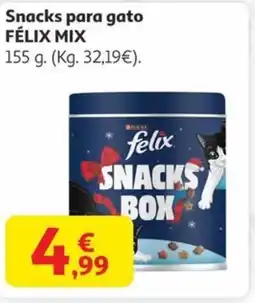 Alcampo FÉLIX MIX Snacks para gato oferta