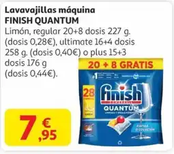 Alcampo FINISH QUANTUM Lavavajillas máquina oferta