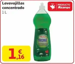Alcampo AUCHAN Lavavajillas concentrado oferta