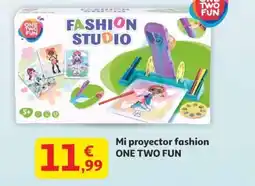 Alcampo ONE TWO FUN Mi proyector fashion oferta