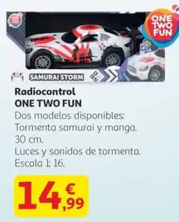 Alcampo ONE TWO FUN Radiocontrol oferta