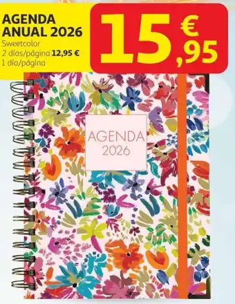 Alcampo Agenda anual 2026 oferta