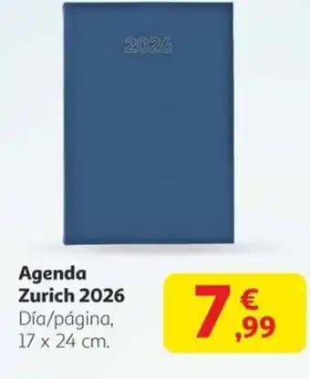 Alcampo Agenda Zurich 2026 oferta
