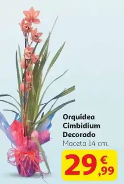 Alcampo Orquídea Cimbidium Decorado oferta