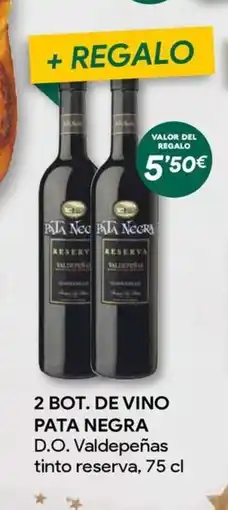Masymas 2 bot. de vino pata negra d.o. oferta