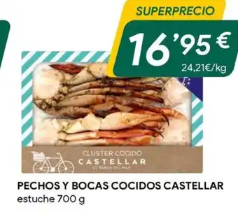 CASTELLAR Pechos y bocas cocidos