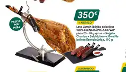 Masymas ESENCIAÚNICA COVAP Lote Jamón ibérico de bellota 100% oferta