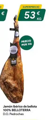 Masymas BELLOTERRA Jamón ibérico de bellota 100% oferta