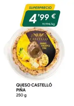 Masymas CASTELLÓ PIÑA Queso oferta