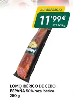 Masymas Lomo ibérico de cebo españa oferta