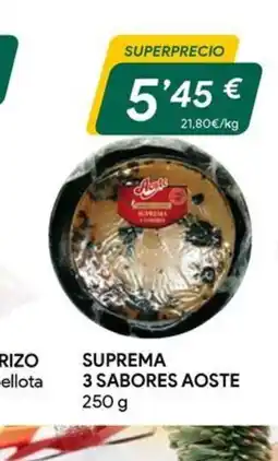 Masymas AOSTE Suprema 3 sabores oferta