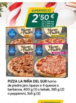 Masymas Pizza la niña del sur oferta