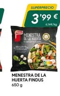 Masymas FINDUS Menestra de la huerta oferta